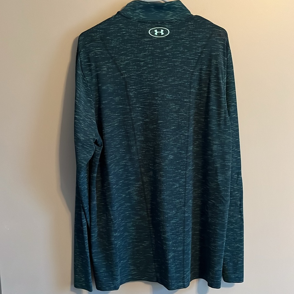 UA Threadborne Fitted Quarter Zip - Picture 4 of 7
